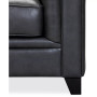 Ciarah Chesterfield Leather Chair, Created for Macy's
