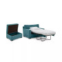 Radley 54" Fabric Chair Bed & 36" Storage Ottoman, Created for Macy's