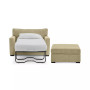 Radley 54" Fabric Chair Bed & 36" Storage Ottoman, Created for Macy's