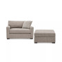 Radley 54" Fabric Chair Bed & 36" Storage Ottoman, Created for Macy's