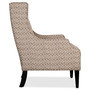 Kallison Fabric Wing Chair, Created for Macy's