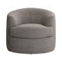 Jenselle 36" Fabric Swivel Chair, Created for Macy's