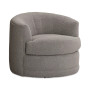 Jenselle 36" Fabric Swivel Chair, Created for Macy's
