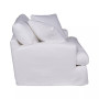 Brenalee 53" Performance Fabric Slipcover Chair and 1/2