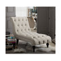 Light Beige Chaise Lounge