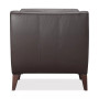 Collyn 34" Modern Leather Chair, Created for Macy's
