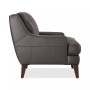 Collyn 34" Modern Leather Chair, Created for Macy's