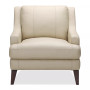 Collyn 34" Modern Leather Chair, Created for Macy's