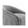 Boboli Velvet Chair and Ottoman Set