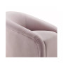 Boboli Velvet Chair and Ottoman Set