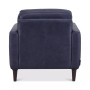 CLOSEOUT! Locasta 35" Tufted Leather Arm Chair, Created for Macy's
