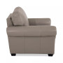 Orid 36" Leather Roll Arm Chair, Created for Macy's
