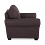 Orid 36" Leather Roll Arm Chair, Created for Macy's