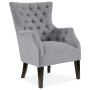 Adelyn Button Tufted Wing Back Chair