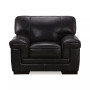 Myars 47" Leather Chair, Created for Macy's