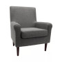 Ellis Rolled Armed Lounge Chair