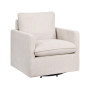 Lilia 34.5" Cushion Back Swivel Chair