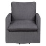 Lilia 34.5" Cushion Back Swivel Chair