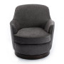 Reese Wood Base Swivel Chair