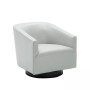Gaven Wood Base Swivel Chair