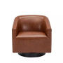 Gaven Wood Base Swivel Chair