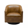Gaven Wood Base Swivel Chair