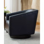 Gaven Wood Base Swivel Chair