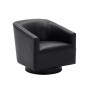 Gaven Wood Base Swivel Chair