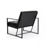 Modern Leatherette Accent Armchair with Frame, Set of 2, 29.25"