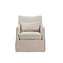 London Skirted Swivel  Chair
