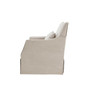 London Skirted Swivel  Chair