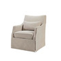 London Skirted Swivel  Chair