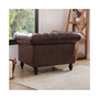 Micah Leather Arm Chair