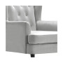 Elle Décor Celeste Tufted Velvet Accent Chair