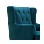 Elle Décor Celeste Tufted Velvet Accent Chair