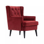 Elle Décor Celeste Tufted Velvet Accent Chair