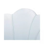 Furniture Cinzia Glam and Luxe Upholstered Seashell Shaped Accent Chair