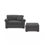 Astra 59" Fabric Chair Bed & 36" Fabric Storage Ottoman Set, Created for Macy's