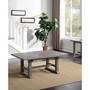 Whitford 48" Distressed Wood Coffee Table
