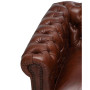 CLOSEOUT! Calvine 39" Leather Self Centering Swivel Chair, Created for Macy's