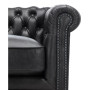 CLOSEOUT! Calvine 39" Leather Self Centering Swivel Chair, Created for Macy's