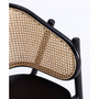 Versailles 2-Piece Ash Wood and Natural Cane Sophisticated Armchair
