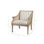 Martha Stewart Isla Accent Arm Chair