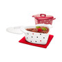 2-Pc. Heart Stoneware Cocottes with Lids, Created for Macy's