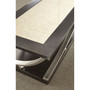 Ramsey 48" Wood and Metal Cocktail Table with Casters