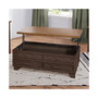 Bear Creek 46" Lift-Top Cocktail Table with Casters