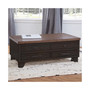Bear Creek 46" Lift-Top Cocktail Table with Casters
