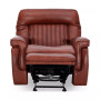 Thaniel 38" Leather Power Glider Recliner, Created for Macy's
