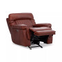Thaniel 38" Leather Power Glider Recliner, Created for Macy's