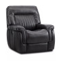 Thaniel 38" Leather Power Glider Recliner, Created for Macy's